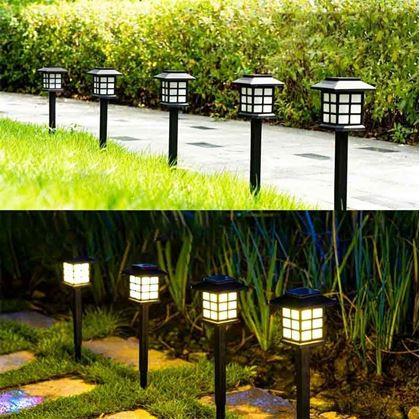 Obrazek z Solarny wbity LED lampa