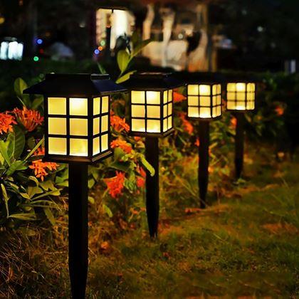 Obrazek z Solarny wbity LED lampa