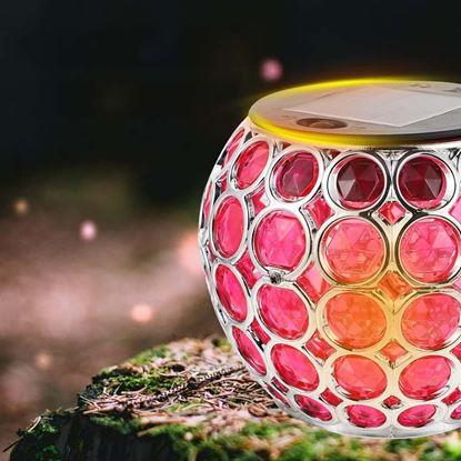 Obraz Kolorowa lampa solarna 