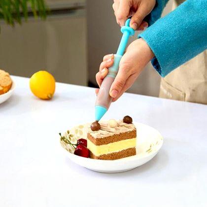 Obrazek z Dekorator cukierniczy z 4 końcówkami