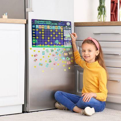 Obrazek z Magnetická tabulka povinností a odměn pro děti
