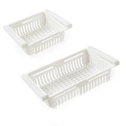 Obrazek z Regulowany organizer do lodówki