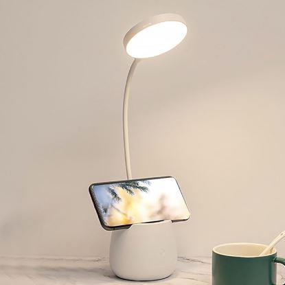 Obraz Lampka dotykowa ze stojakiem na telefon