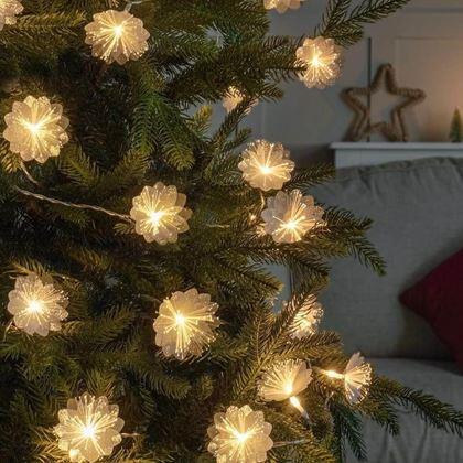 Obrazek z Girlanda LED - kwiaty