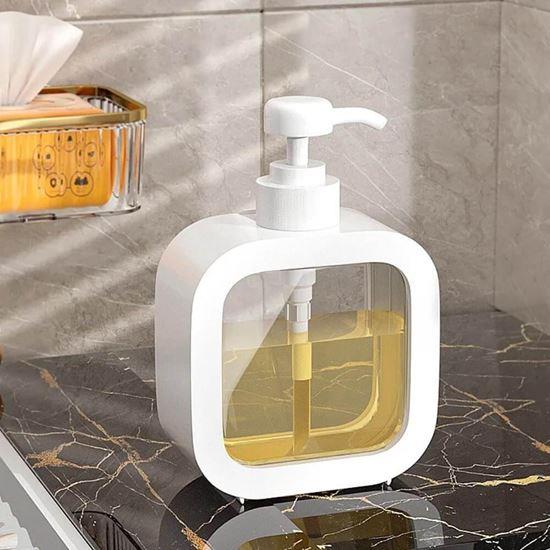 Obrazek z Przezroczysty dozownik mydła 300 ml
