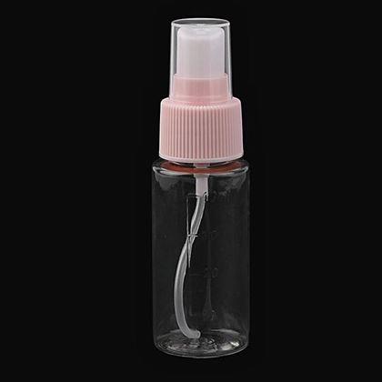 Obrazek z Zestaw podróżnych buteleczek na kosmetyki w kosmetyczce do samolotu 50 ml