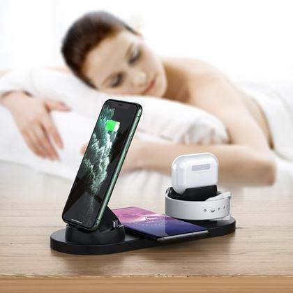 Obrazek z Stacja do ładowania urządzeń smart 7w1