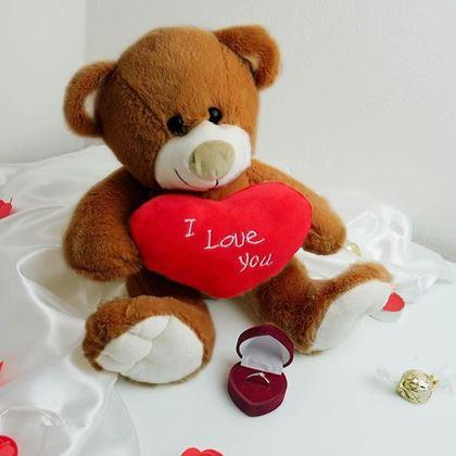 Obrazek z Pluszowy miś – Kocham Cię/I Love You
