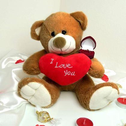 Obrazek z Pluszowy miś – Kocham Cię/I Love You
