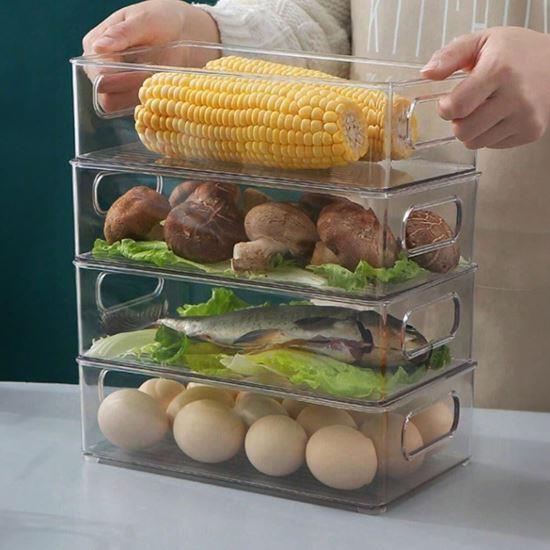 Obrazek z Przezroczysty organizer kuchenny 25 cm