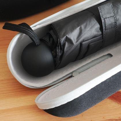 Obrazek z Mini składany parasol z etui - czarny