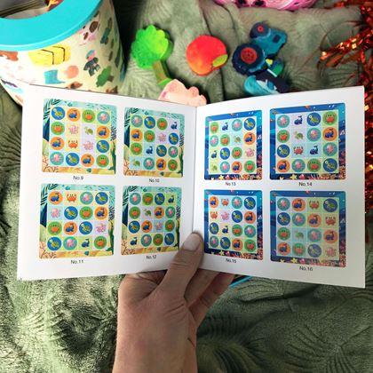 Obrazek z Sudoku dla dzieci - zwierzątka morskie