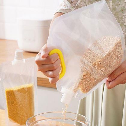 Obrazek z Zamykana torebka z lejkiem 5 szt. - 1,5 l