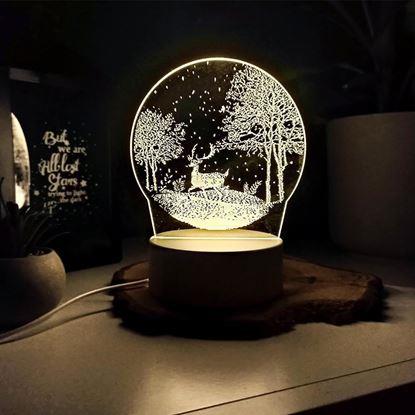 Obraz Dekoracyjna lampa 3D 