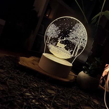Obraz Dekoracyjna lampa 3D 
