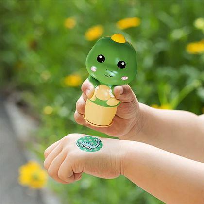 Obrazek z Stempel z naklejkami - dinozaur