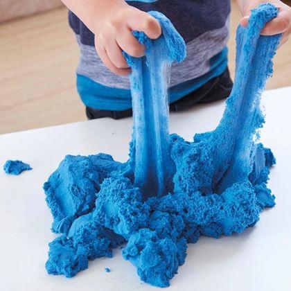 Obrazek z Modelujący płynny piasek mega zestaw 2000 g - plastikowe wiaderko