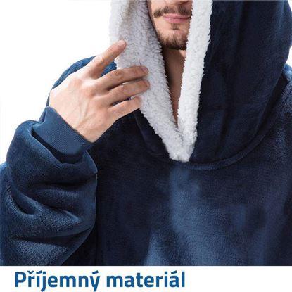Obraz Ciepła bluza z futerkiem