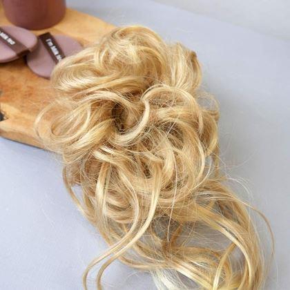 Obrazek z Dopinka do włosów  -  platynowy blond
