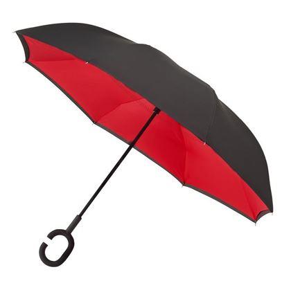 Obrazek z Odwrócony parasol  -  czerwony