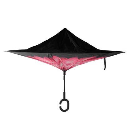 Obrazek z Odwrócony parasol  -  kwiat
