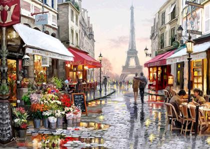 Obrazek z Haft diamentowy  -  Wieża Eiffla