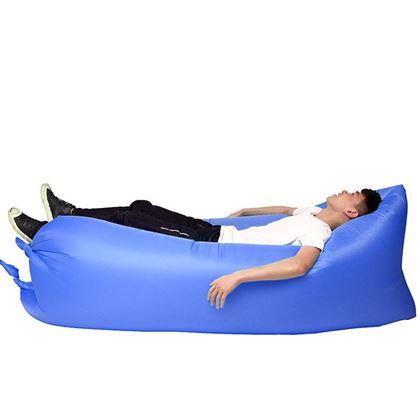 Obrazek z Nadmuchiwana Lazy Bag - dwuwarstwowa  -  niebieska