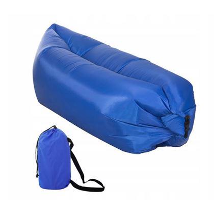 Obrazek z Nadmuchiwana Lazy Bag - dwuwarstwowa  -  niebieska