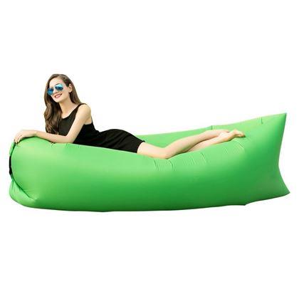 Obrazek z Nadmuchiwana Lazy Bag - dwuwarstwowa  -  zielona