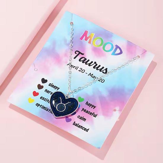 Obrazek z Naszyjnik z emocjami znaków zodiaku - byk