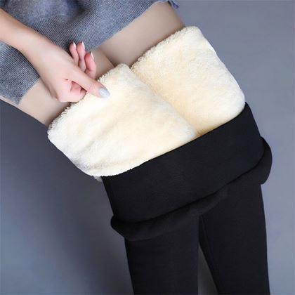 Obrazek z Zimowe termiczne legginsy - rozmiar M
