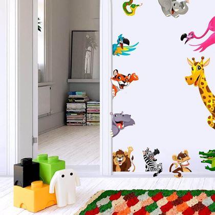 Obrazek z Naklejki na ścianę - ZOO