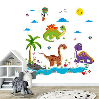 Obrazek z Naklejka samoprzylepna na ścianę – Dinozaury