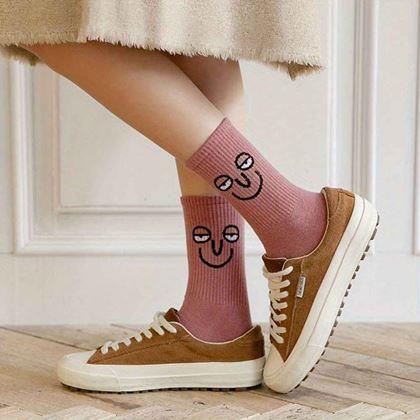 Obrazek z Śmieszne skarpetki emocje  -  wesołe
