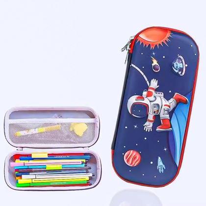 Obrazek z Piórnik szkolny  -  astronauta