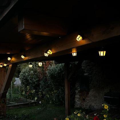 Obrazek z Solarny łańcuch LED - latarenki