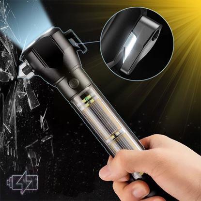 Obraz Latarka solarna LED z powerbankiem 8w1