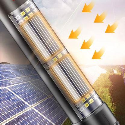 Obraz Latarka solarna LED z powerbankiem 8w1
