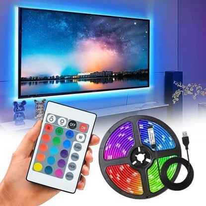 Obraz Taśma LED RGB z pilotem