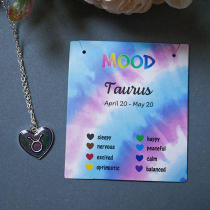 Obrazek z Naszyjnik z emocjami znaków zodiaku - byk