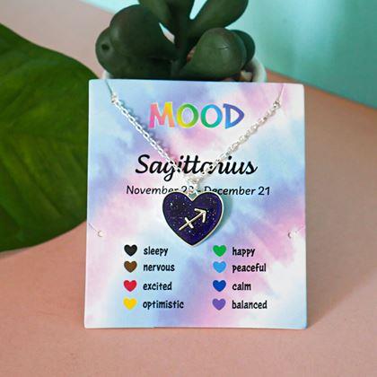 Obrazek z Naszyjnik z emocjami znaków zodiaku - strzelec