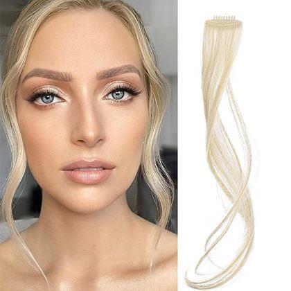 Obrazek z Dopinka na włosy z klipsem pasemka - blondynka