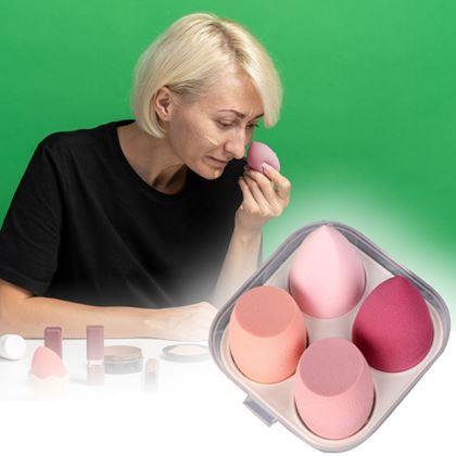 Obrazek z Gąbeczki do makijażu 4 szt