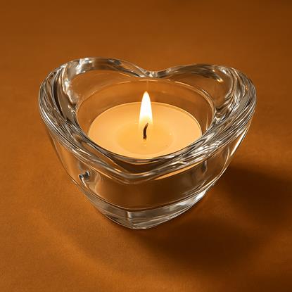 Obraz Szklany świecznik na tealight