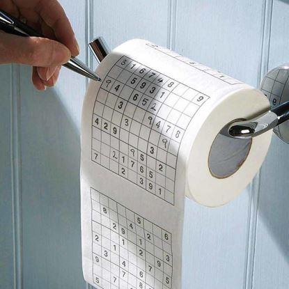 Obraz Papier toaletowy - Sudoku