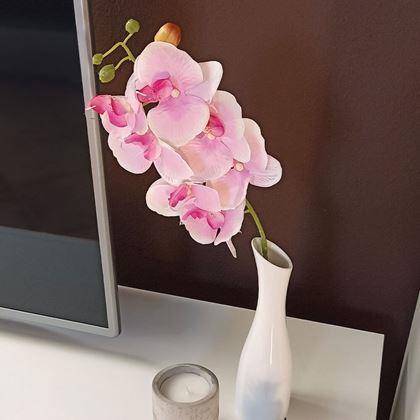 Obrazek z Sztuczne kwiaty orchidea -  jasnoróżowa