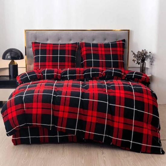 Obrazek z Pościel z mikrowłókna – tartan