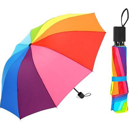 Obrazek z Tęczowy parasol składany