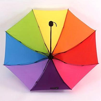 Obrazek z Tęczowy parasol składany