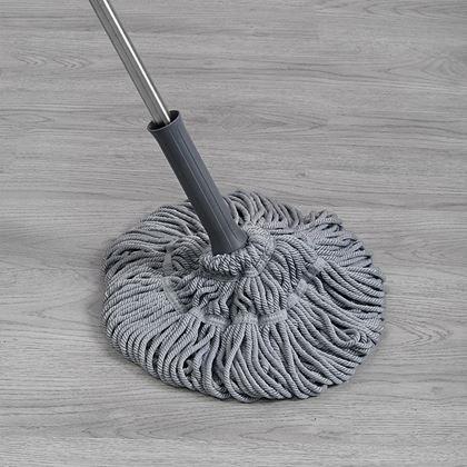 Obrazek z Samowyżymający się okrągły mop z frędzlami